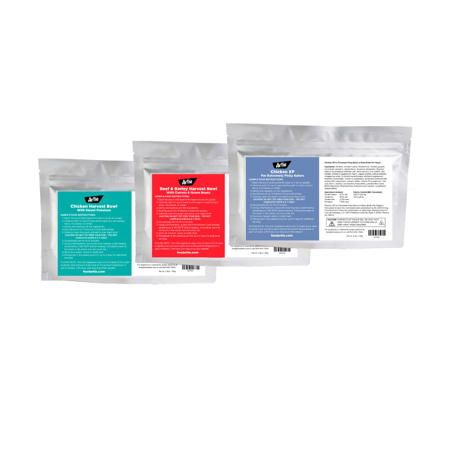 Artie 3-Pack Sample Bundle