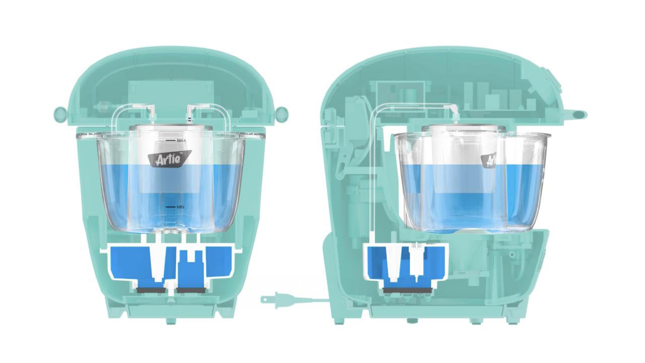 Artie Feeding System technical cut-out